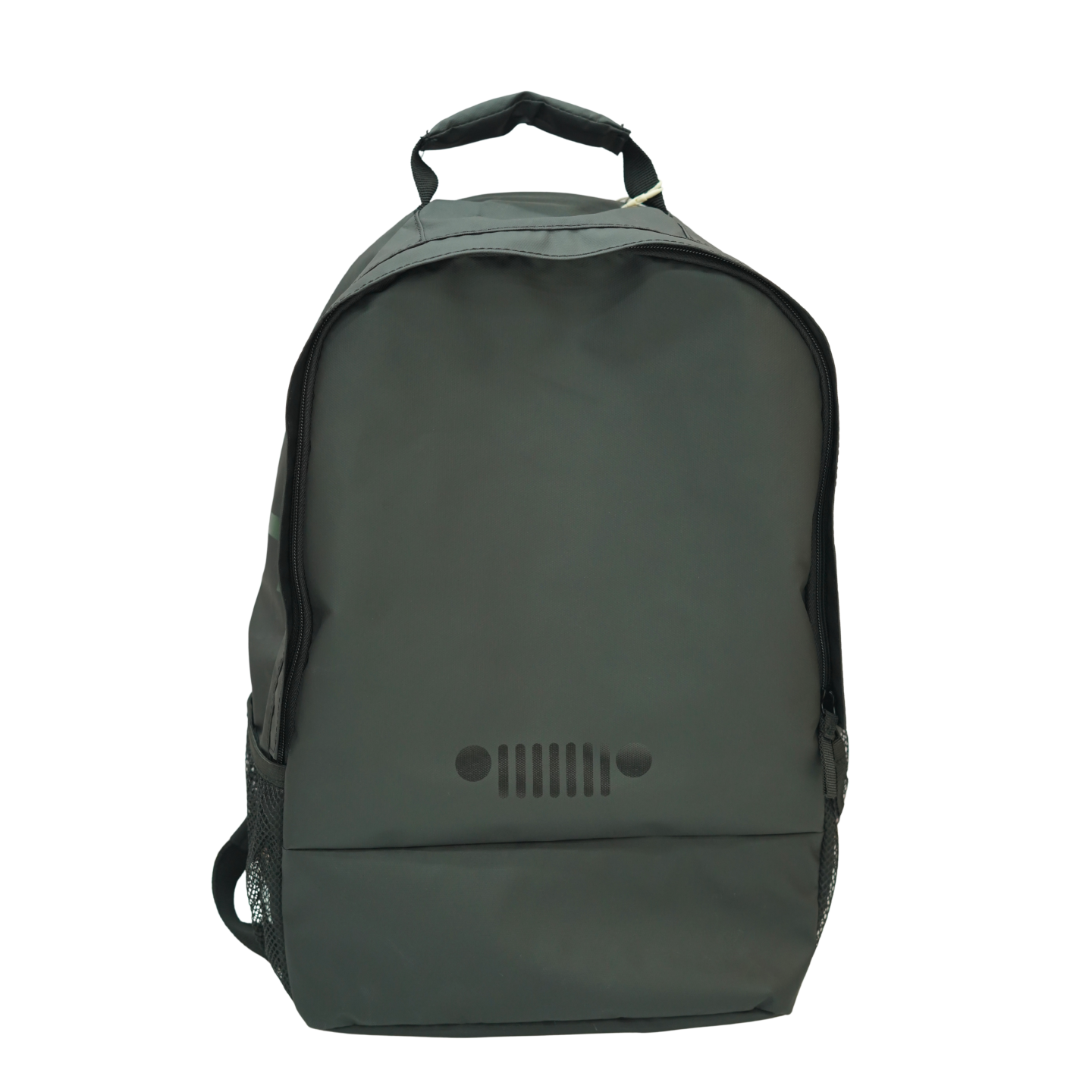 JS012C DUAL MATERIAL BACKPACK BLACK